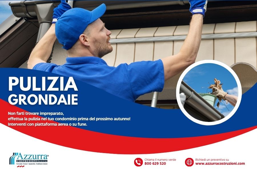 Pulizia grondaie Roma
