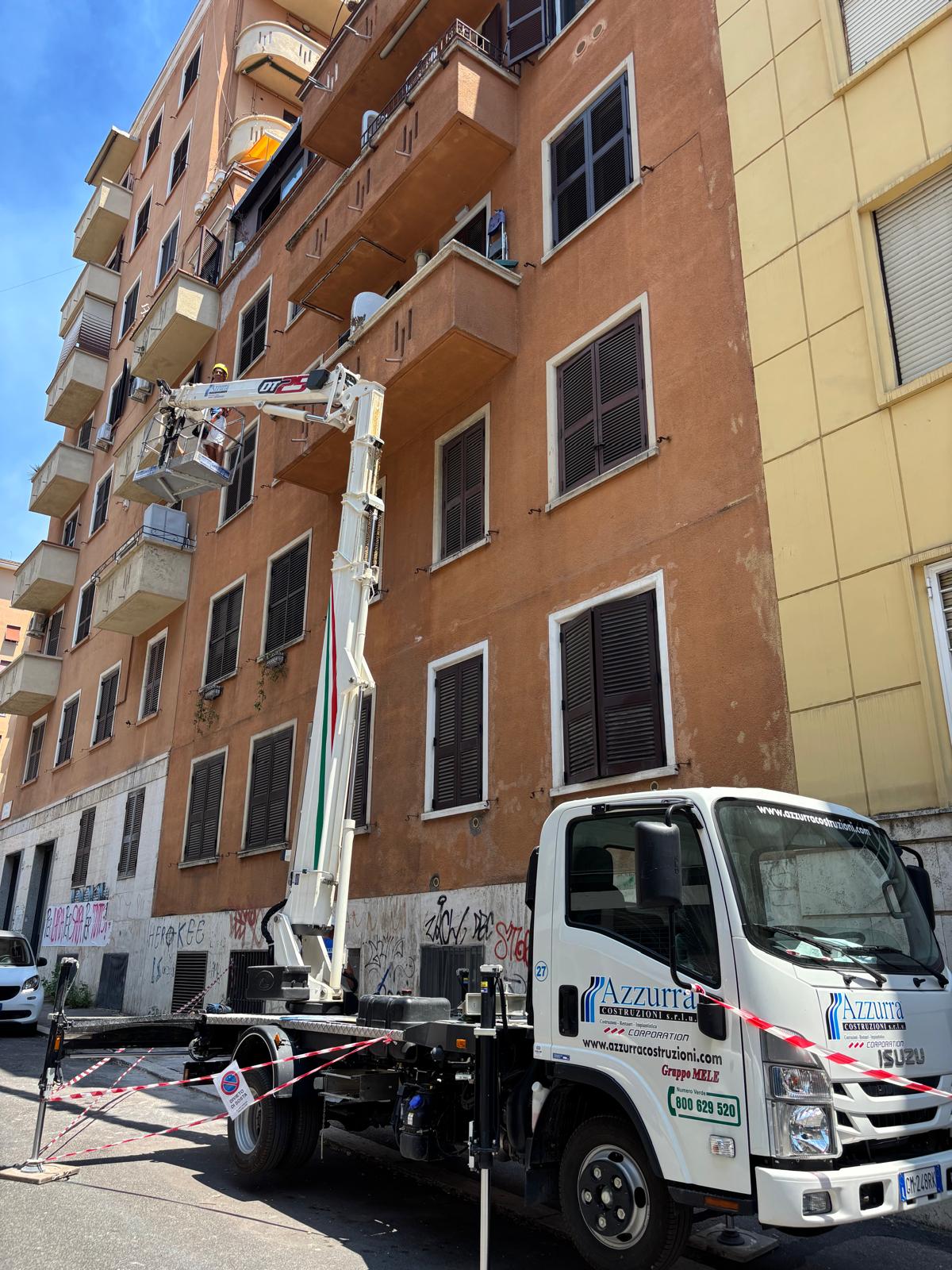 Messa in sicurezza via chisimaio 23