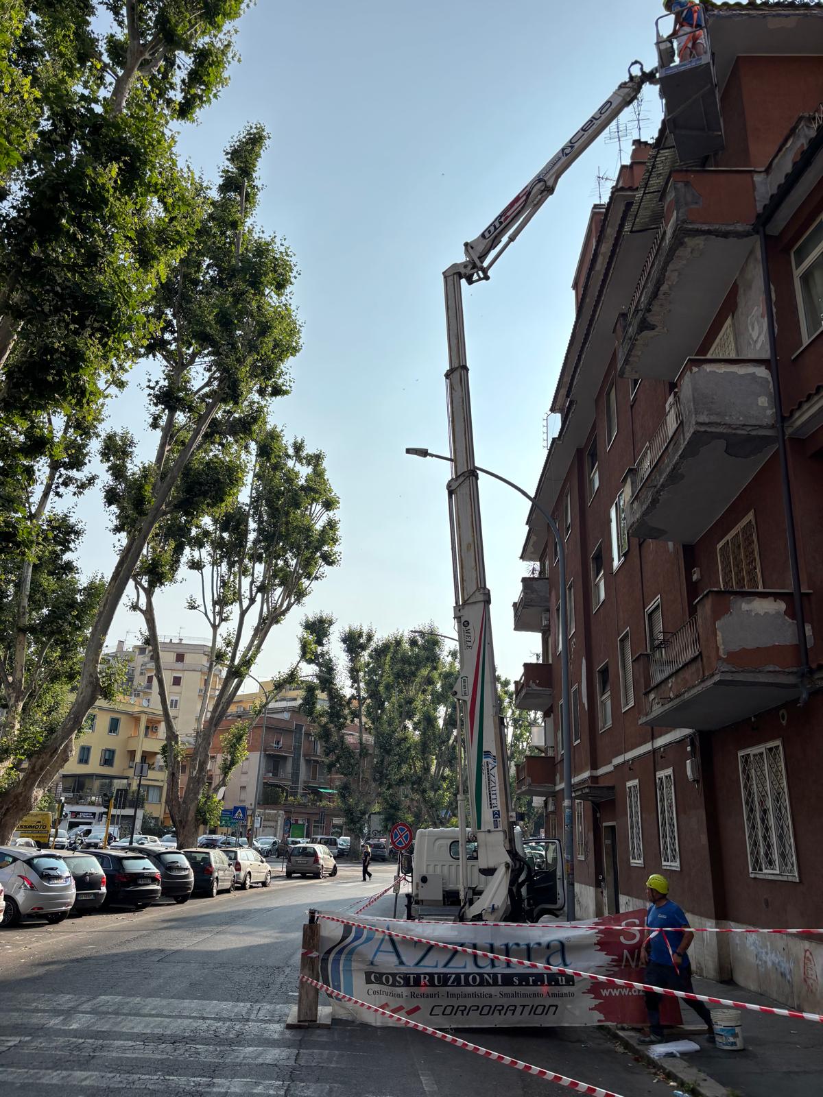 Messa in sicurezza viale Tirreno